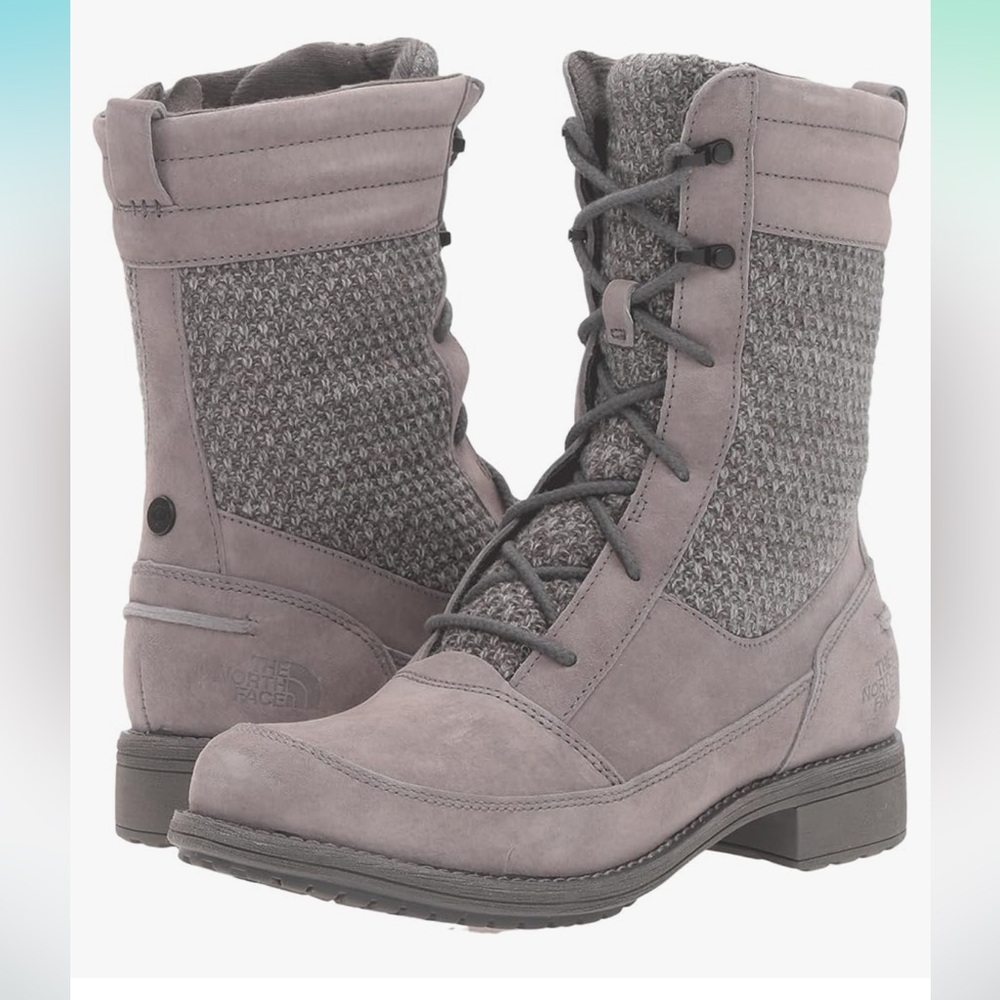 The North Face Women's Boots Lace -Smoked Pearl Grey/Dark Shadow Grey, size 6.5 - Picture 1 of 9
